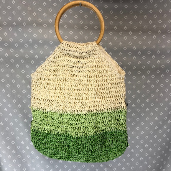 GaBaangs Macrame Sequin Hoop Bag Purse - Picture 5 of 7